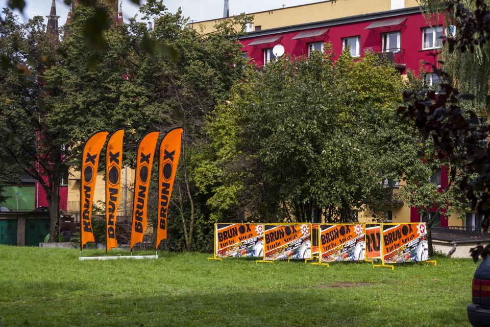 Skandia Maraton Dąbrowa Górnicza stanowisko myjek dla rowerów